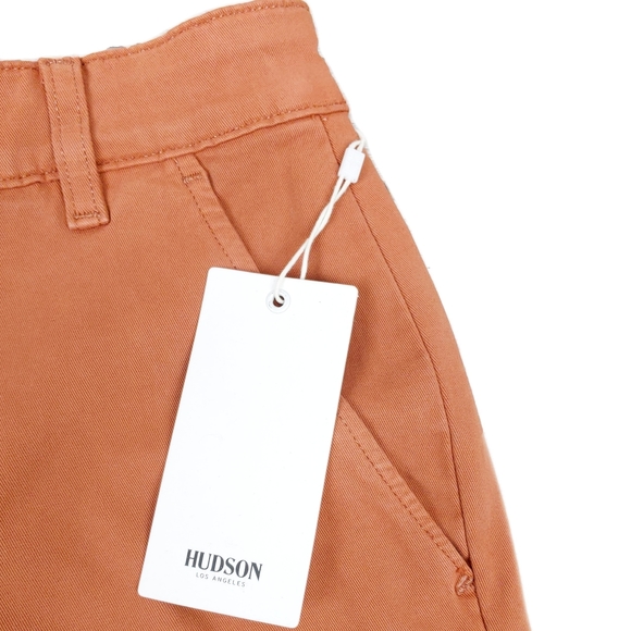NWT Hudson $145 Mens 30 Terracotta Chino Short Twill Shorts - Picture 4 of 6